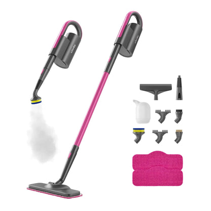 Steam Mop with Detachable Handheld Steamer